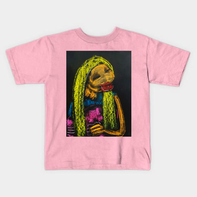 Janice Kids T-Shirt by ElSantosWorld